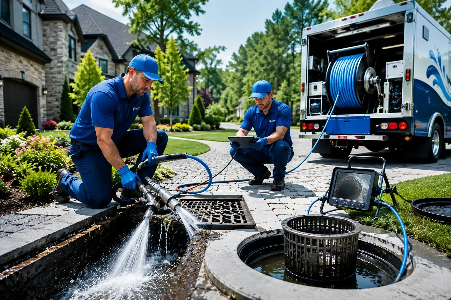 Local outdoor drain cleaning professionals in Chattaroy, WV